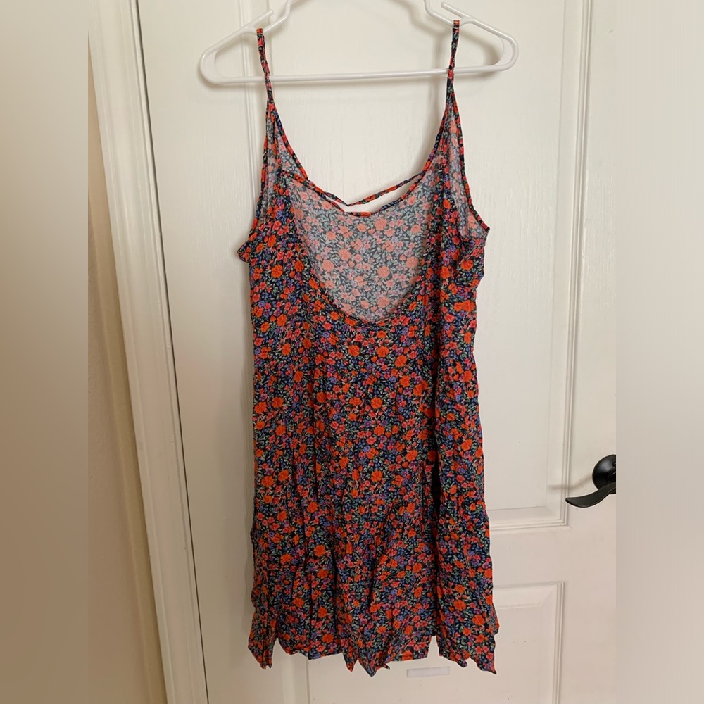 Kulani Kinis Red Floral Baby Doll Mini Dress - Size XXL - Picture 2 of 5